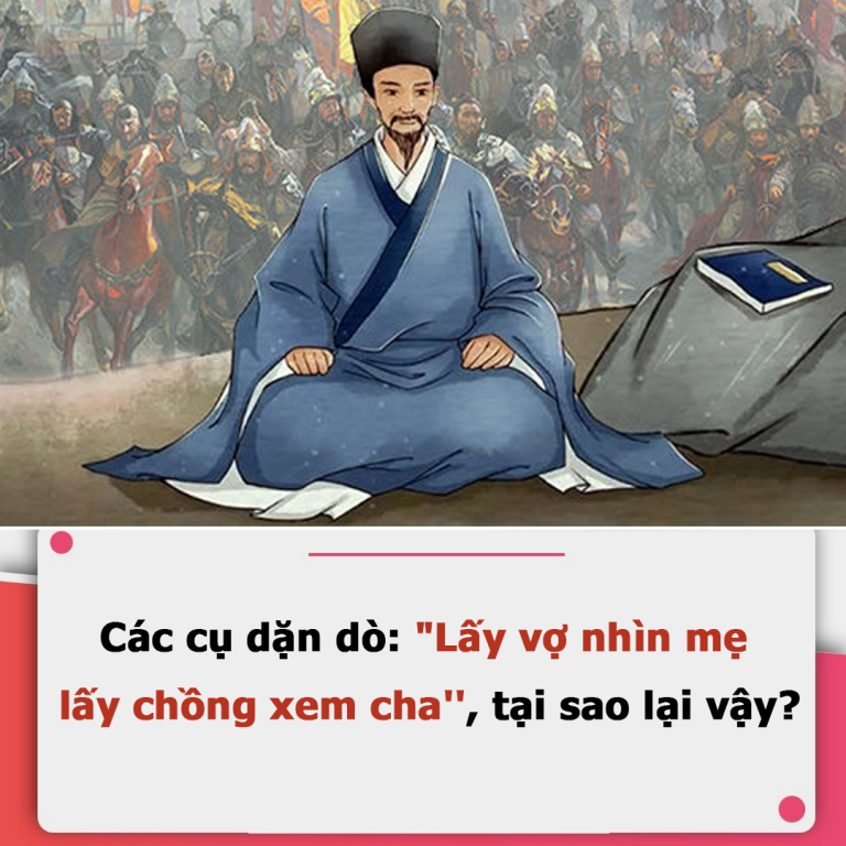 Các cụ dặn dò: “Lấy vợ nhìn mẹ, lấy chồng xem cha”, tại sao lại vậy?