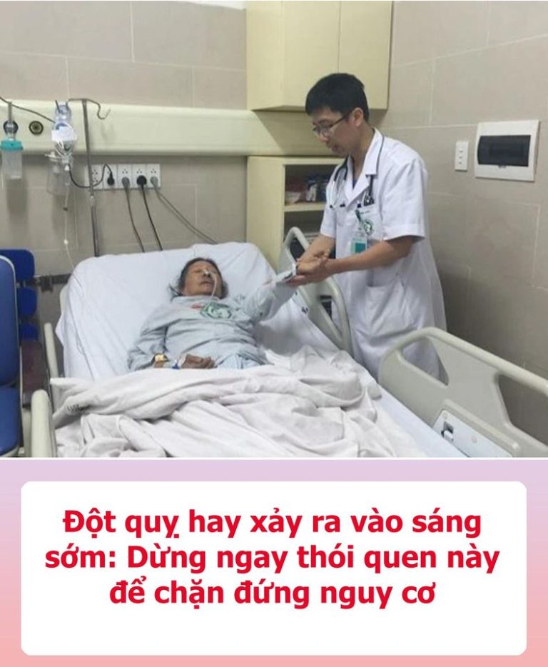 Đột quỵ hay xảy ra vào sáng sớm: Dừng ngay thói quen này để chặn đứng nguy cơ