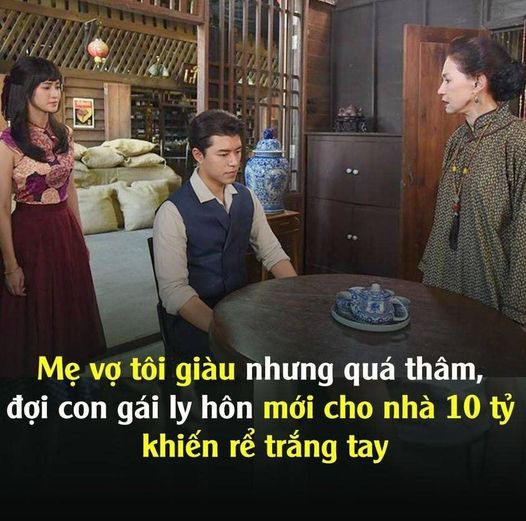 Mẹ vợ tôi giàu nhưng quá thâm, đợi con gái ly hôn mới cho nhà 10 tỷ khiến rể trắng tay