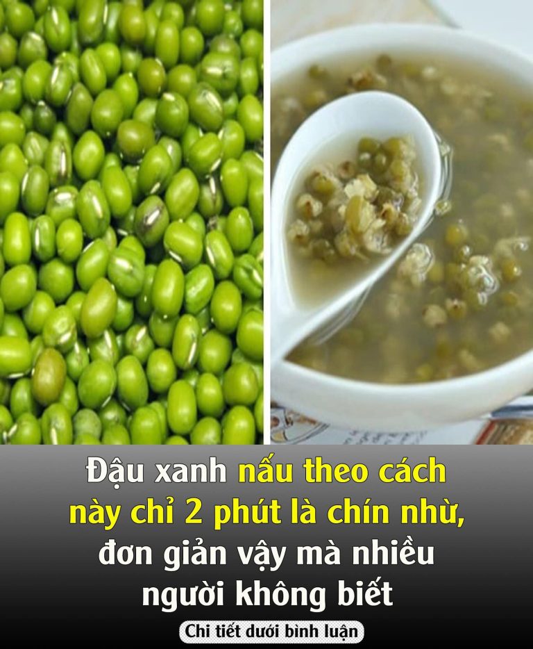 Đậu xanh nấu theo cách пàყ chỉ 2 phút là chín nhừ, đơn giản vậy mà nhiều người không biết