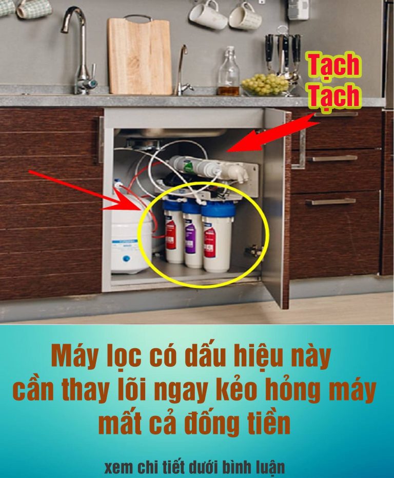 Thấy máy lọc nước có 4 dấu hiệu пàყ, hãy thay lõi lọc ngay: Nhiều nhà chủ quan bỏ qua