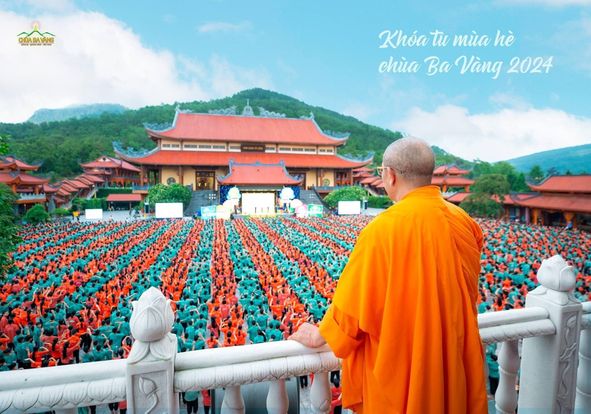 Chùa Ba Vàng thông báo tạm dừng tổ chức khóa tu mùa hè 2024