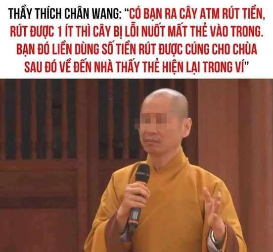 Thực hư clip trích lời Thượng tọa Thích Chân Quang: ‘Cúng nhà cho chùa rồi ra chòi ở’?