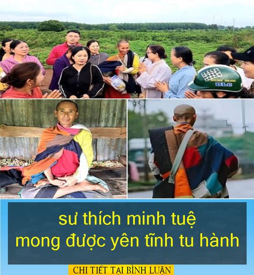 “Sư Thích Minh Tuệ” mong được yên tĩnh tu hành