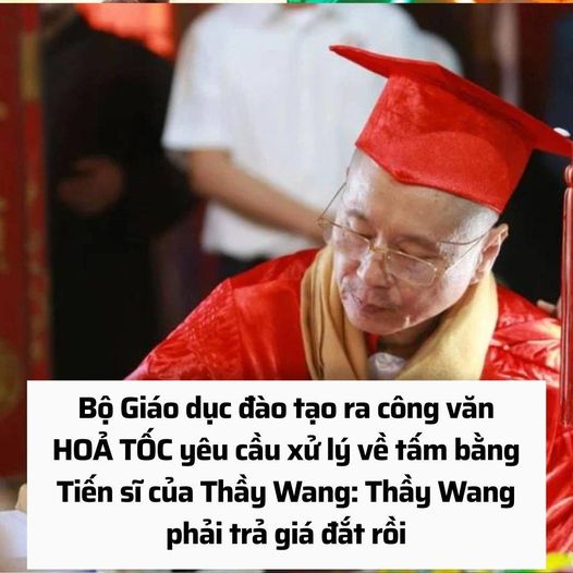 Xôn xao bằng tiến sĩ của thượng tọa Thích Chân Quang: Bộ GD yêu cầu báo cáo