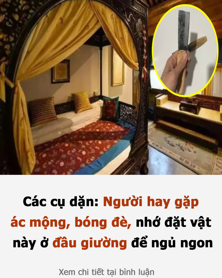 Các cụ dặn: Người hay gặp ác mộng, bóng đè, nhớ đặt vật này ở đầu giường để ngủ ngon