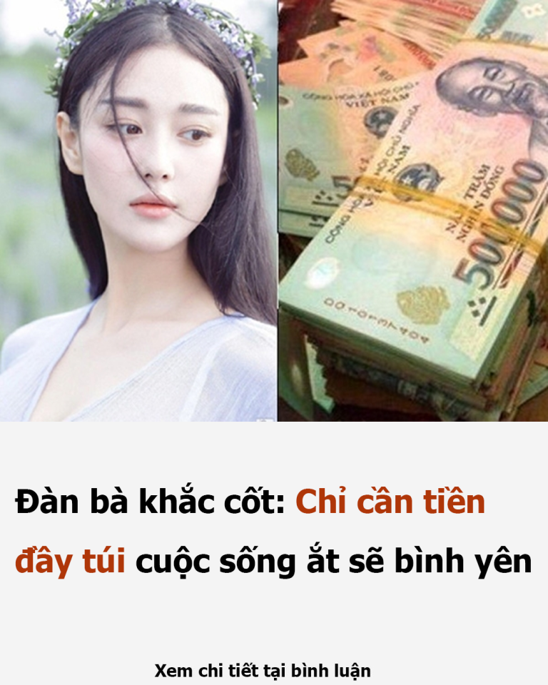 Đàn bà khắc cốt: Chỉ cần tiền đầy túi, cuộc sống ắt sẽ bình yên