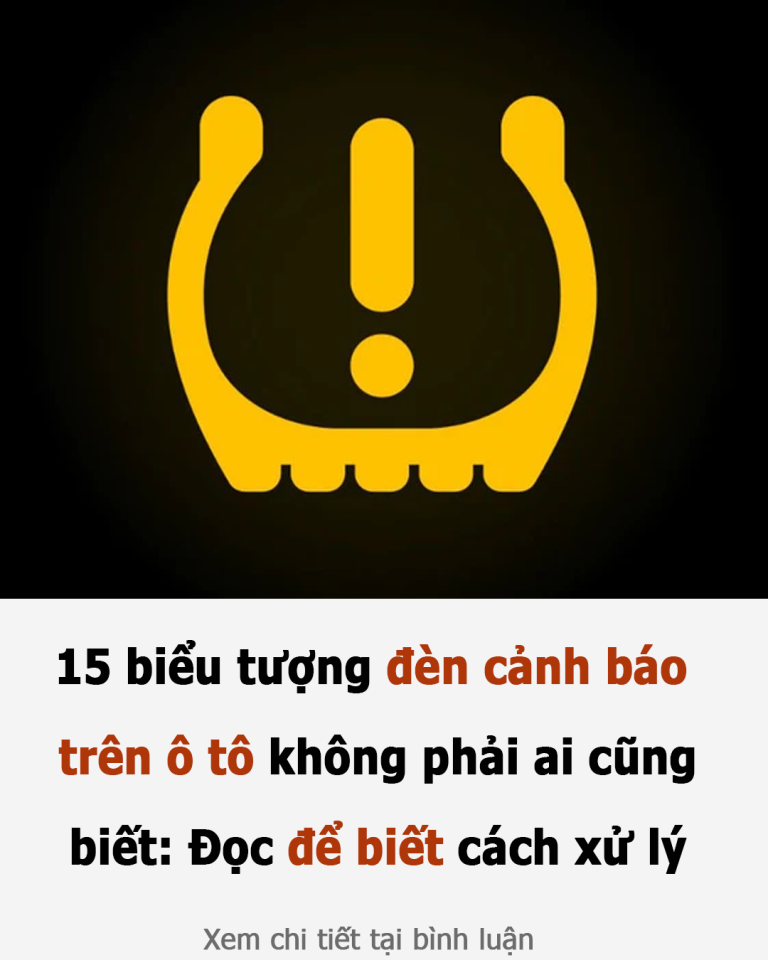 15 biểu tượng đèn cảnh báo trên ô tô không phải ai cũng biết: Đọc để biết cách xử lý