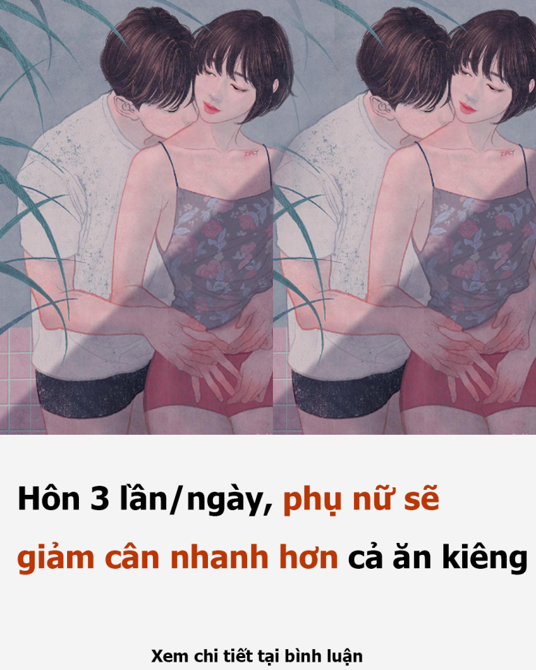 Hôn 3 lần/ngày, phụ nữ sẽ giảm cân nhanh hơn cả ăn kiêng