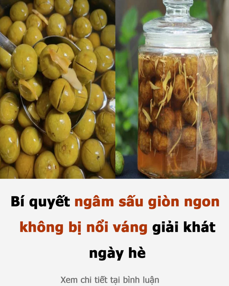 Bí quyết ngâm sấu giòn ngon, không bị nổi váng giải khát ngày hè