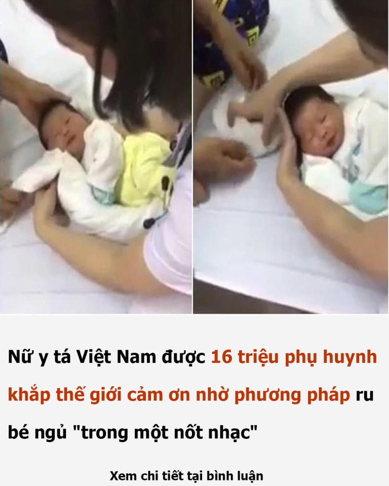 Nữ y tá Việt Nam được 16 triệu phụ huynh khắp thế giới cảm ơn nhờ phương pháp ru bé ngủ “trong một nốt nhạc”