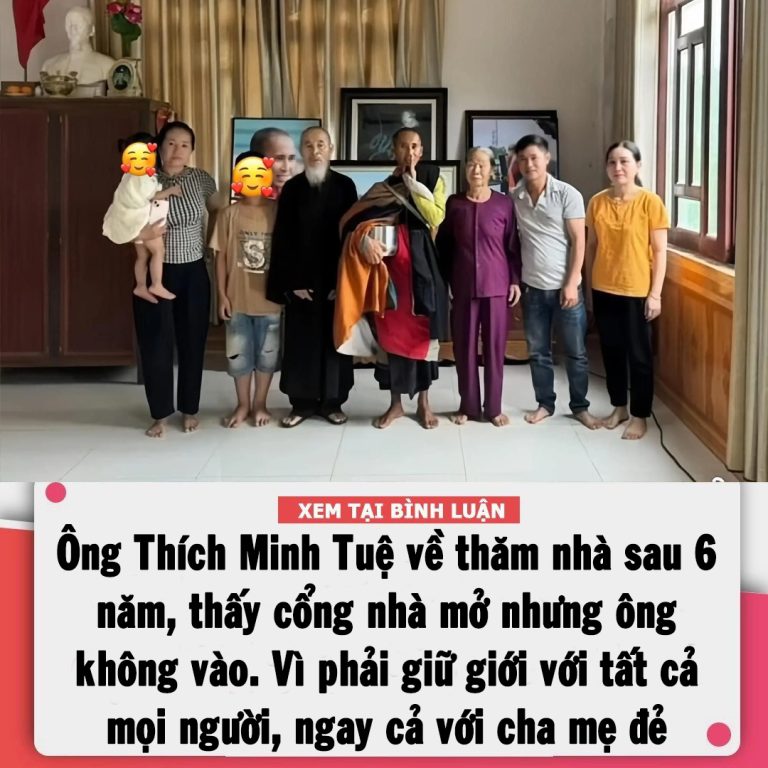 Ông Thích Minh Tuệ về thăm nhà sau 6 năm, trò chuyện với cha mẹ và chia sẻ dự định tu tập trong thời gian tới