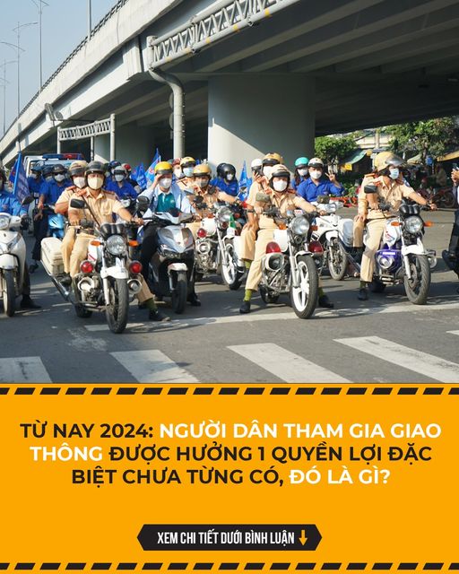 Từ nay 2024: Người dân tham gia giao thông được hưởng 1 quyền lợi đặc biệt chưa từng có, đó là gì?