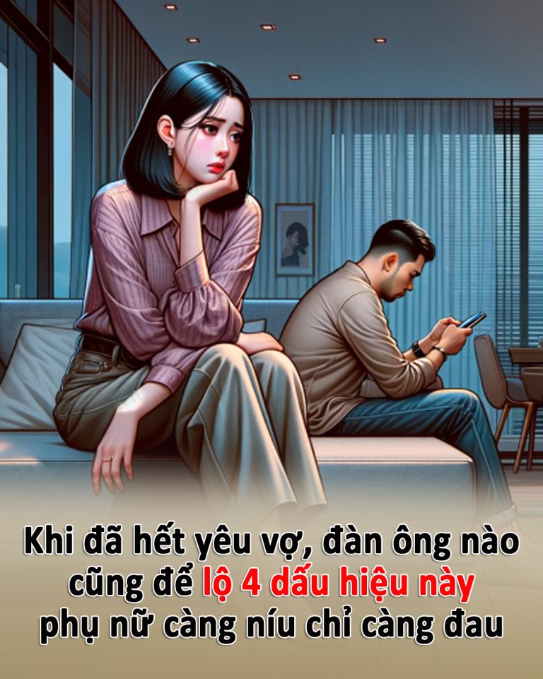 Khi đã hết yêu vợ, đàn ông nào cũng để lộ 4 dấu hiệu này, phụ nữ càng níu chỉ càng đau