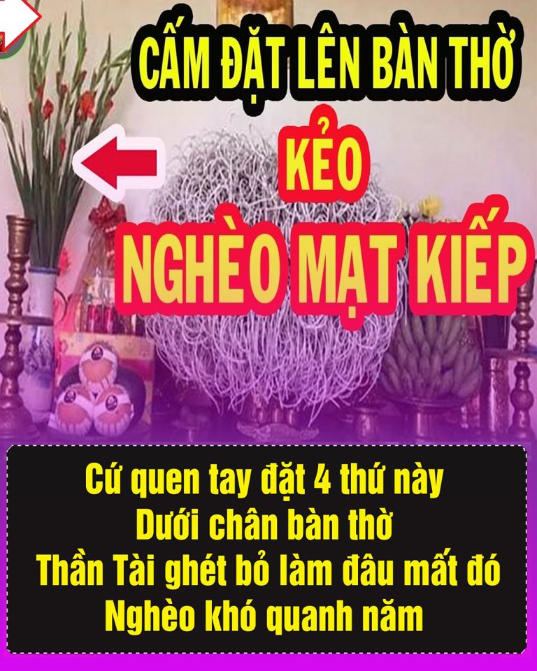 Cứ quen tay đặt 4 thứ пàყ dưới chân bàn thờ: Thần Tài ghét bỏ làm đâu mất đó, nghèo khó quanh năm