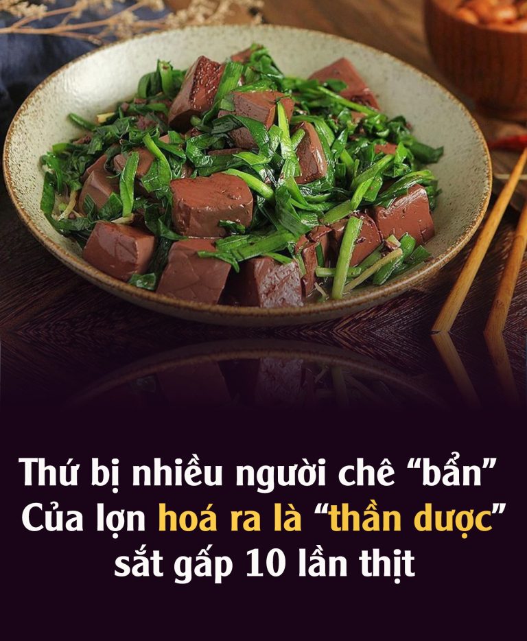 Thứ bị nhiều người chê “bẩn” của lợn hoá ra là “thần dược”, sắt gấp 10 lần thịt, nấu món gì cũng ngon