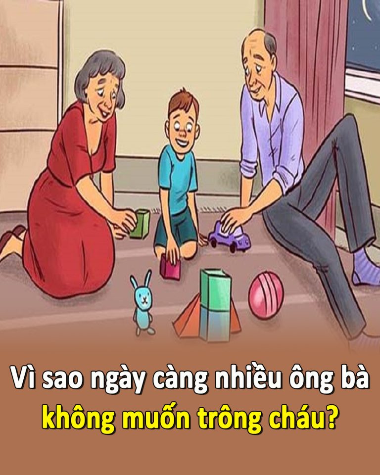 Vì sao ngày càng nhiều ông bà không muốn trông cháu?