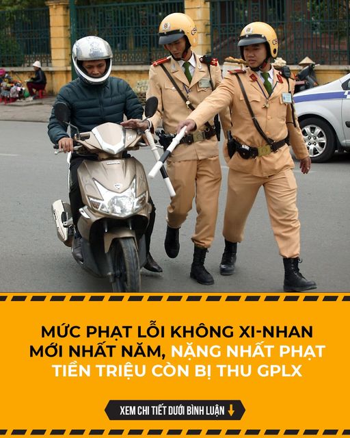 Mức phạt lỗi không xi-nhan mới nhất năm, nặng nhất phạt tiền triệu còn bị thu GPLX