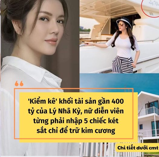 Khối tài sản khổng lồ của Lý Nhã Kỳ