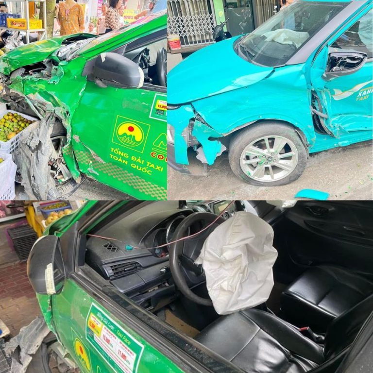 B:iến c:ăng tại Yên Bái: Taxi Mai Linh “chạm trán” Xanh SM, túi khí cả 2 đều n;:ổ, tài xế đã…