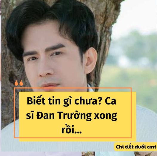 Ca sĩ Đan Trường bao nhiêu năm gây dựng