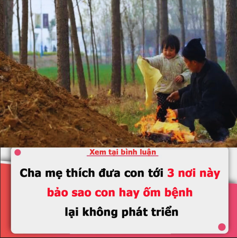 Cha mẹ thích đưa con tới 3 nơi này, bảo sao con hay ốm bệnh lại không phát triển