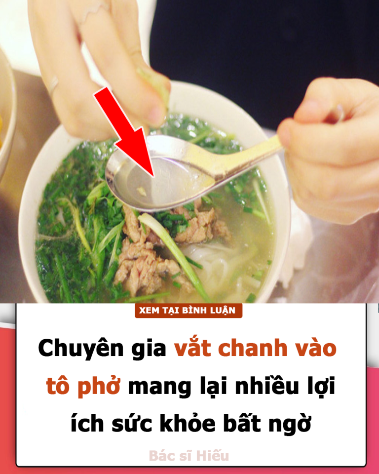 Chuyên gia khuyến cáo vắt chanh vào tô phở mang lại nhiều lợi ích sức khỏe bất ngờ