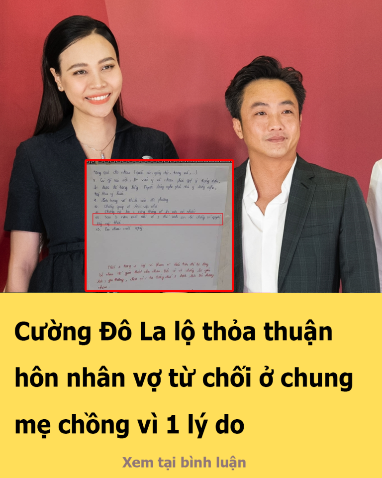 Cường Đô La lộ thỏa thuận hôn nhân, vợ từ chối ở chung mẹ chồng vì 1 lý do