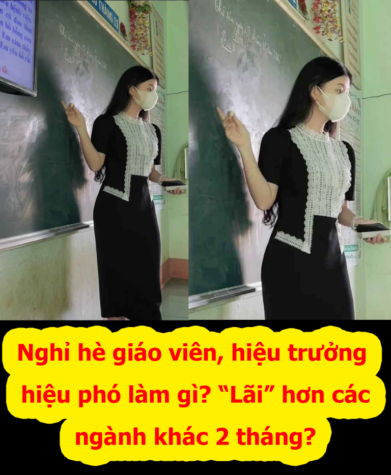 Nghỉ hè giáo viên, hiệu trưởng, hiệu phó, làm gì? “Lãi” hơn các ngành khác 2 tháng?