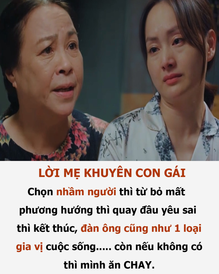 Bài học mẹ dạy con gái để tránh cưới nhầm chồng