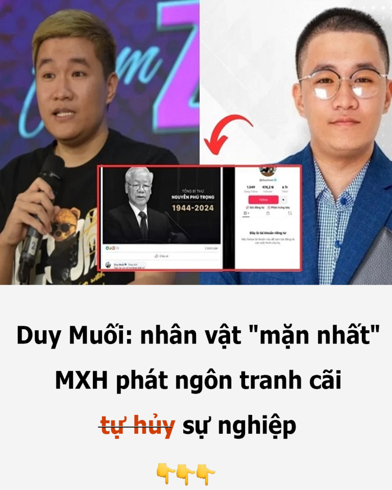 Dấu chấm hết cho Duy Muối nhân vật “mặn nhất” MXH, phát ngôn tranh cãi tự hủy sự nghiệp