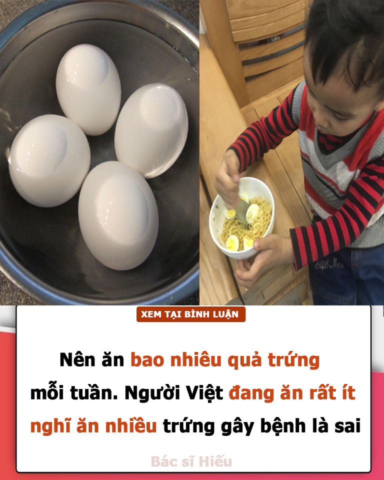 Nên ăn bao nhiêu quả trứng mỗi tuần: Người Việt đang ăn rất ít, nghĩ ăn nhiều trứng gây bệnh là sai