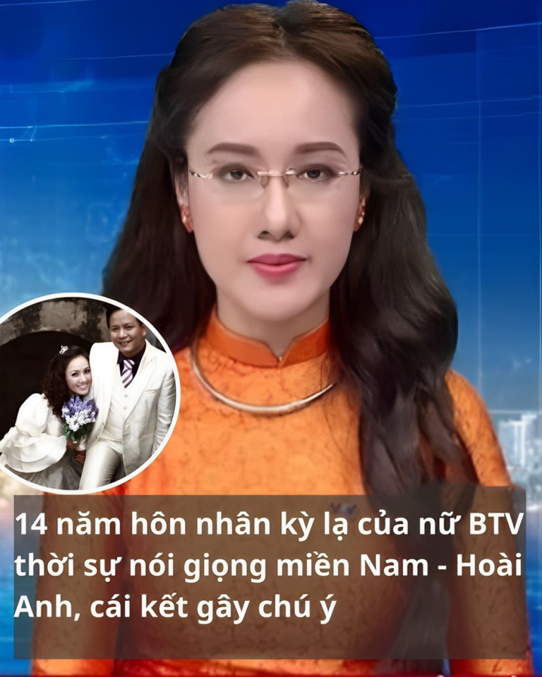 14 năm hôn nhân kỳ lạ của nữ BTV thời sự nói giọng miền Nam – Hoài Anh, cái kết gây chú ý