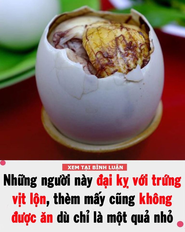 Trứng vịt lộn ngon, nhiều chất bổ nhưng ‘đại kỵ’ với những người này