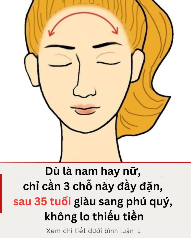 Dù là nam hay nữ, chỉ cần 3 chỗ này đầy đặn, sau 35 tuổi giàu sang phú quý, không lo thiếu tiền