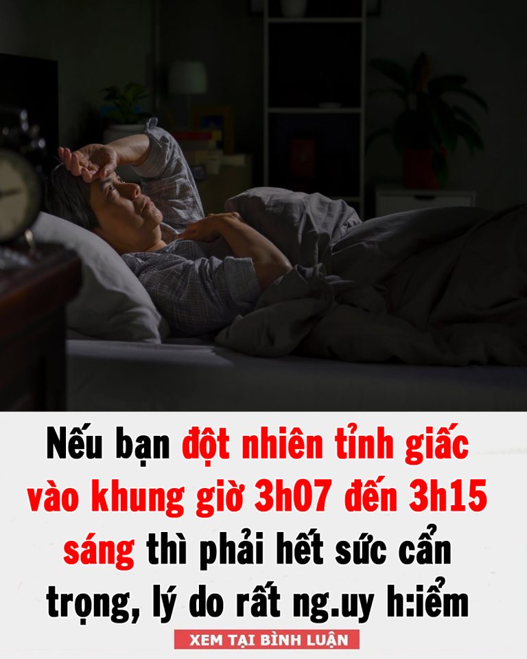 Giải mã hiện tượng tỉnh giấc lúc 3 giờ 07 phút từ góc nhìn khoa học