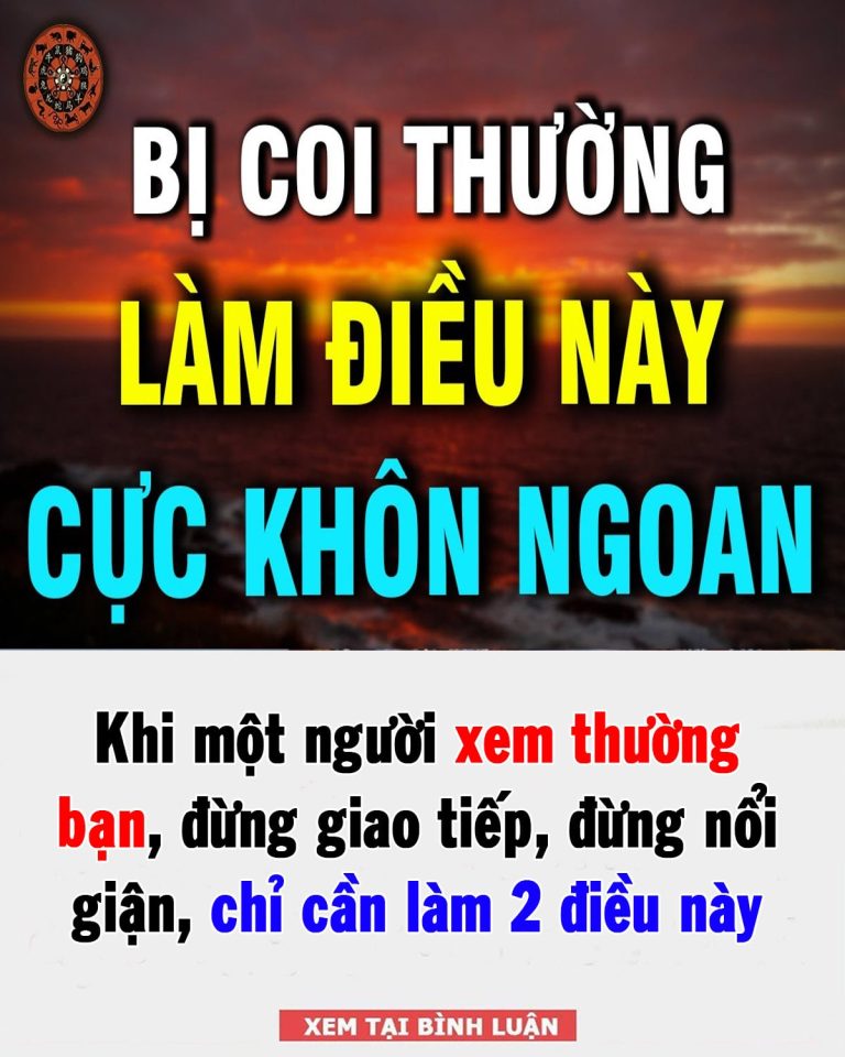 Khi một người xem thường bạn, đừng giao tiếp, đừng nổi giận, chỉ cần làm 2 điều này