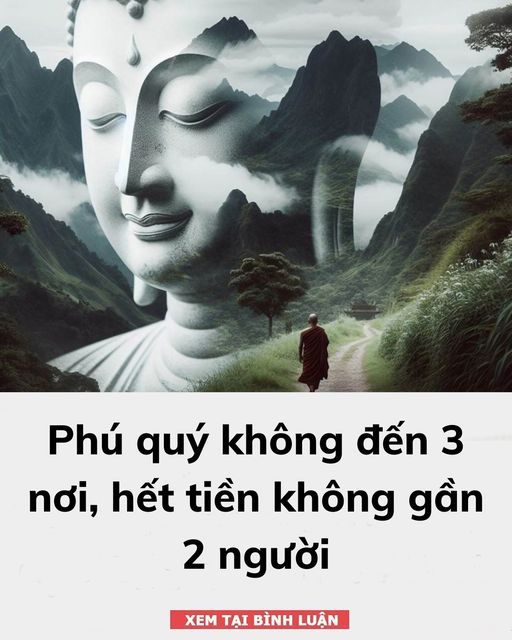 Phú quý không đến 3 nơi, hết tiền không gần 2 người