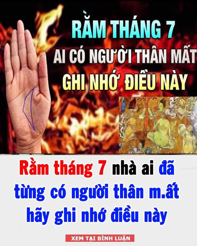 Những điều thường kiêng kỵ trong lễ Rằm tháng 7