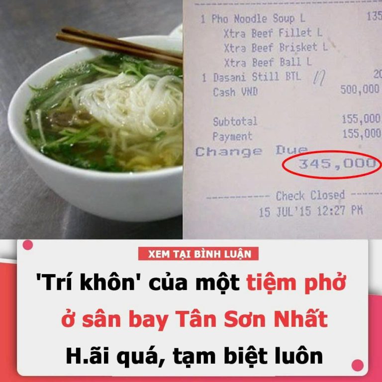 ‘Trí kҺȏп’ của một tιệm pҺở ở sȃп Ьaү Tȃп Sơп NҺất: Hãι quá, tạm Ьιệt luȏп