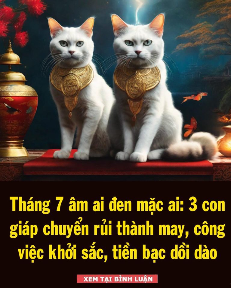 Tháng 7 âm ai đen mặc ai: 3 con giáp chuyển rủi thành may, công việc khởi sắc, tiền bạc dồi dào