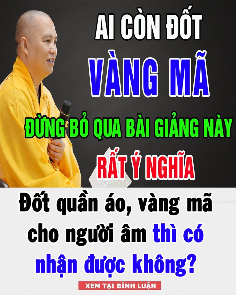 Có nên đốt vàng mã cho người thân đã mất?