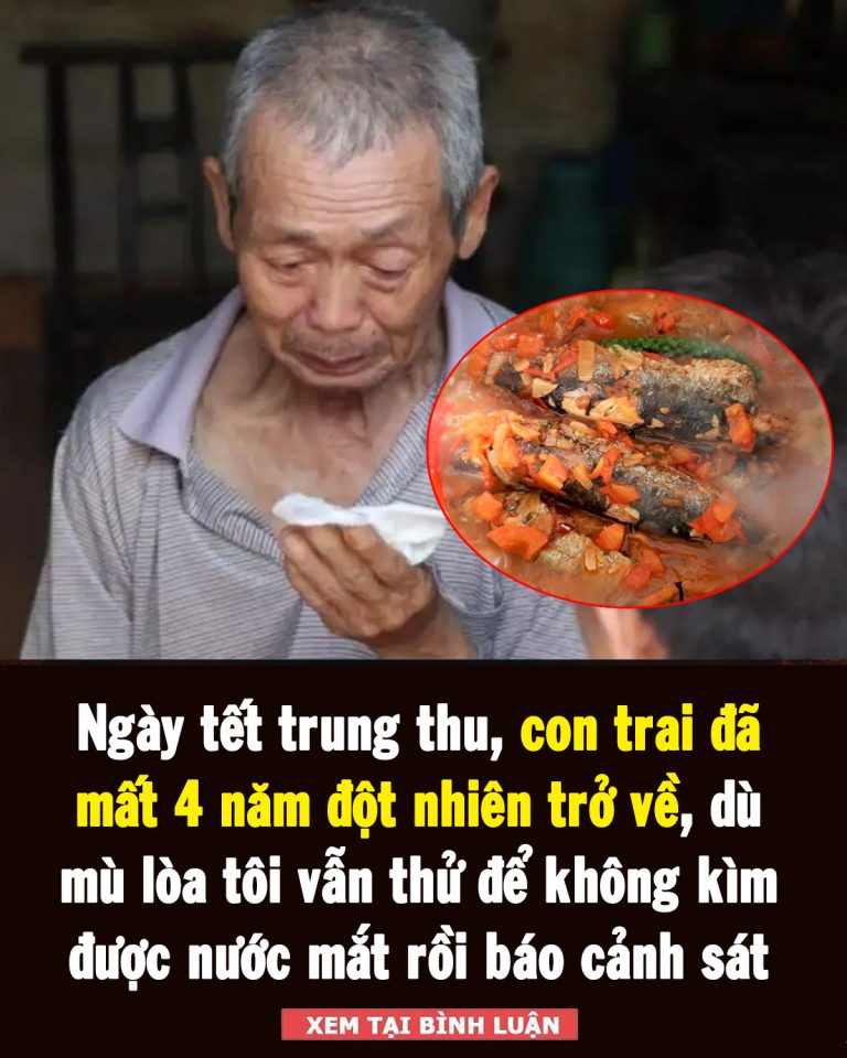 Con trai đã mất 4 năm đột nhiên trở về, vừa làm xong món cá om, người cha mù lập tức dọa báo cảnh sát