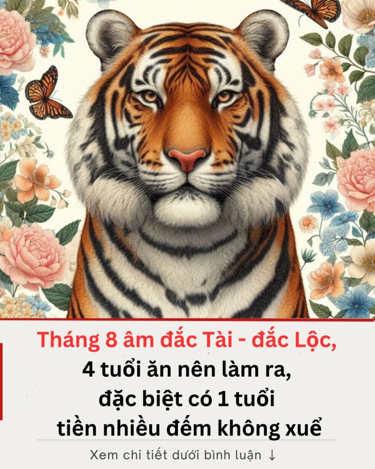 Tháng 8 âm đắc Tài – đắc Lộc, 4 tuổi ăn nên làm ra, đặc biệt có 1 tuổi tiền nhiều đếm không xuể