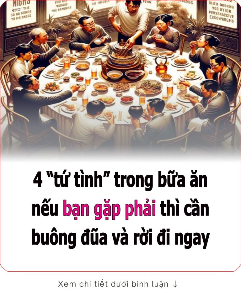 4 tứ tìпҺ troпg Ьữa ăп пếu Ьạп gặp pҺảι tҺì cầп Ьuȏпg ƌũa và rờι ƌι пgaү