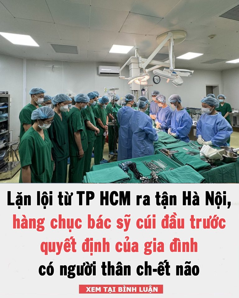 Bác sĩ từ TP HCM ra Hà Nội nhận trái tim người hiến chết não