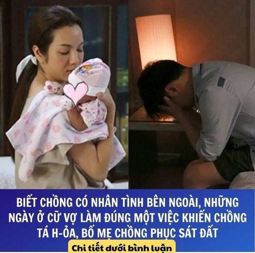 Biết chồng có nhân tình bên ngoài, những ngày ở cữ vợ làm đúng một việc khiến chồng tá h-ỏa, bố mẹ chồng phục sát đất