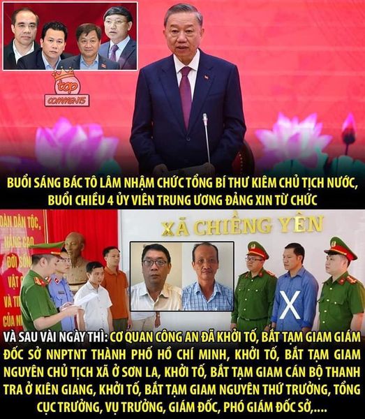 Tổng Bí thư, Chủ tịch nước Tô Lâm: Đẩy mạnh phòng, chống tham nhũng theo phương châm không có vùng cấm, không có ngoại lệ