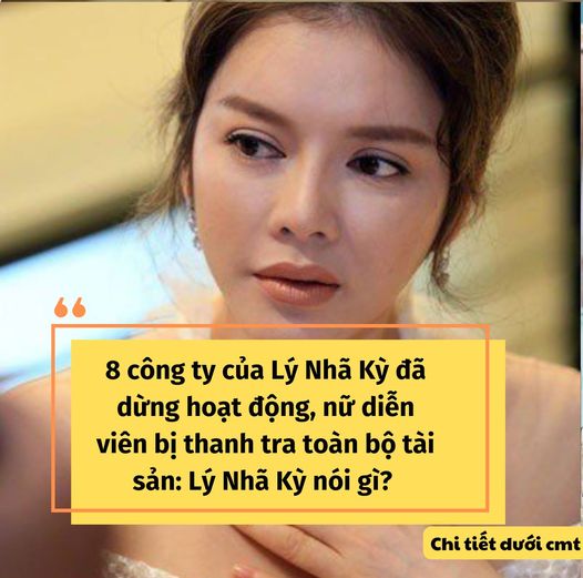 8 công ty của Lý Nhã Kỳ đang làm ăn thua lỗ