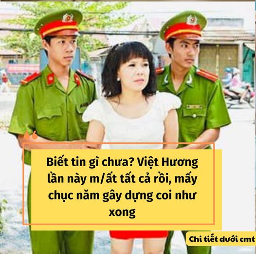 Việt Hương chính thức bị réo tên